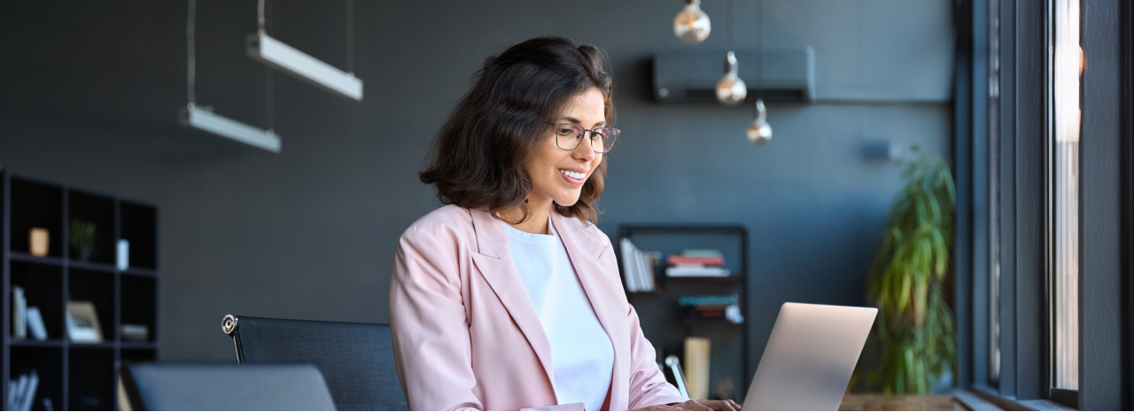 Business Professional Working In Office